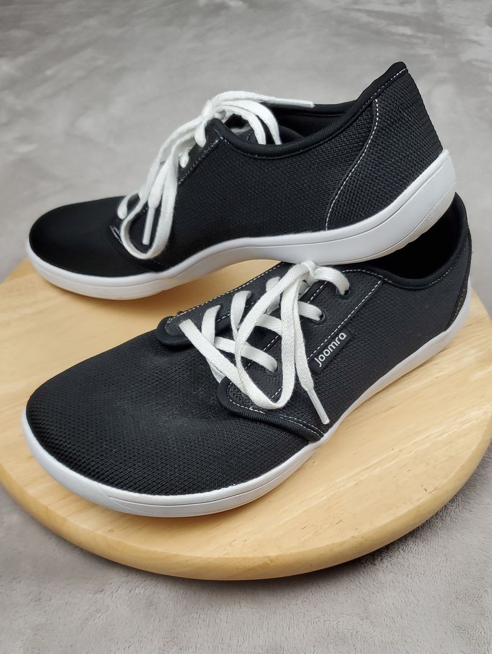 Joomra | Men's Size 9 (EU 42) | Black Lightweight Barefoot Walking Shoes